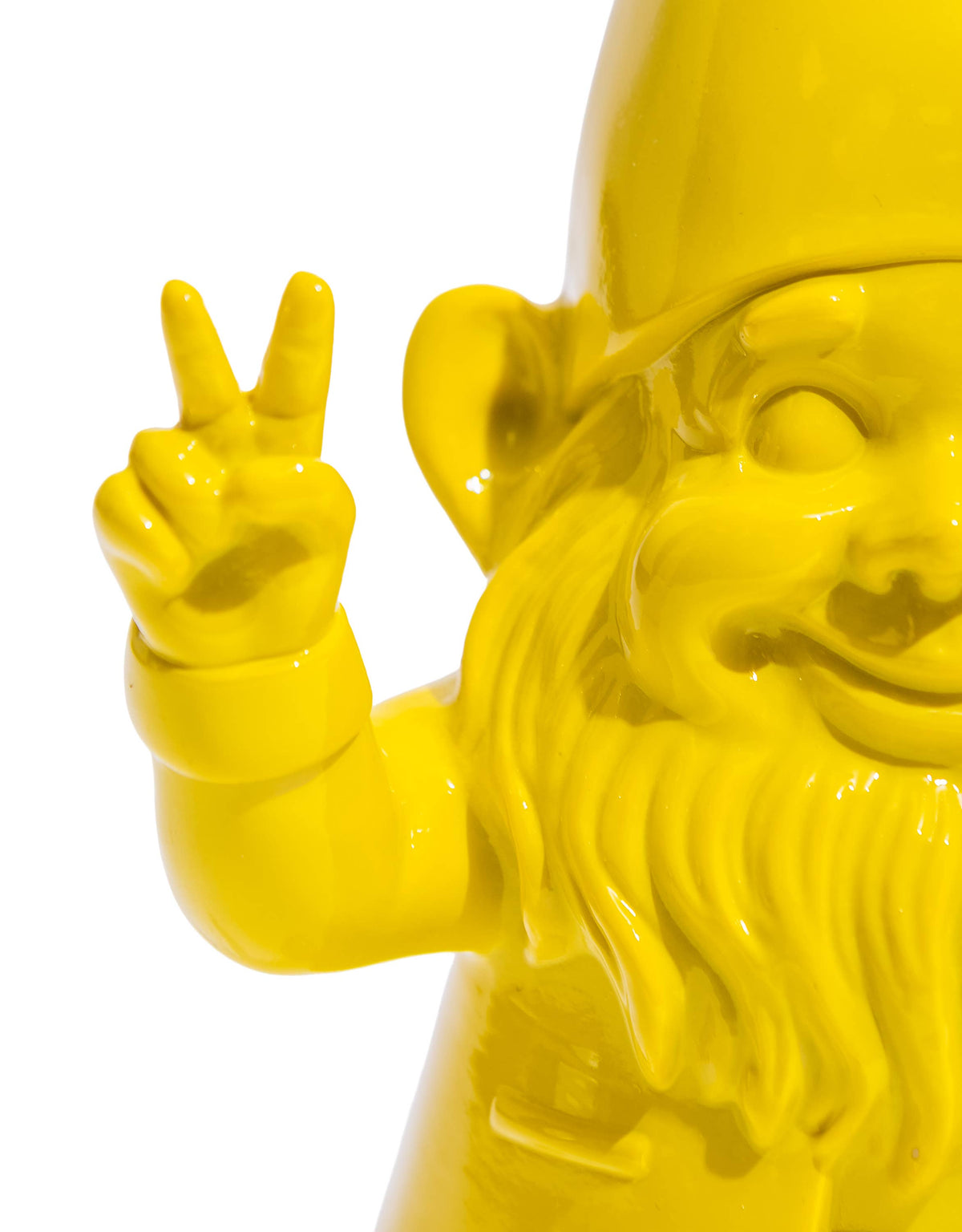 McGowan – Nisse med fredstegn i gul