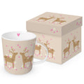 PPD – Flower Deers -Porselenskopp med gaveeske 0,4l