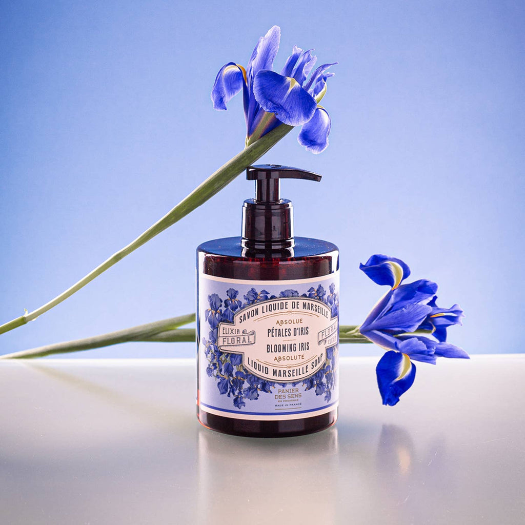 Panier des Sens – Flytende Marseille-såpe 500 ml | Iris Petals