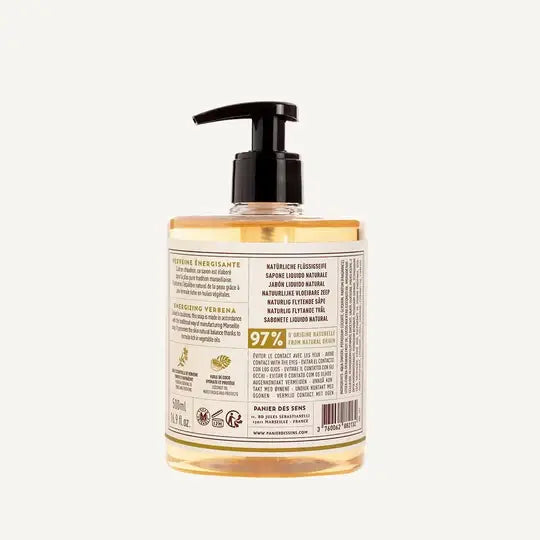 Panier des Sens flytende Marseille-såpe 500 ml-Verbena