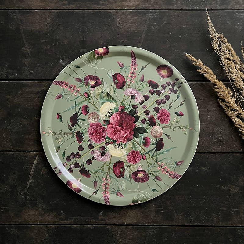 Koustrup & Co – Blossom Flower Garden – Serveringsfat Ø38 cm