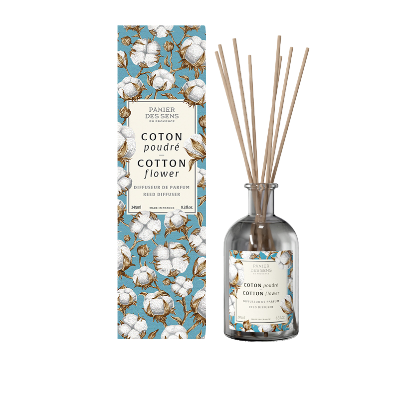 Panier des Sens  duftpinner 240ml   Cotton Flower
