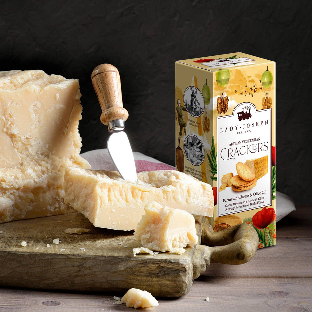 Lady Joseph – Crackers med parmesan & olivenolje 100g