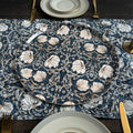 Koustrupco - Serveringsfat Ø38 - Morris Pimpernel blue