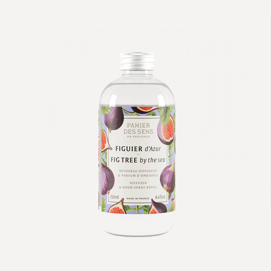Panier des Sens Refill til duftpinner og romspray 250ml Azure Fig