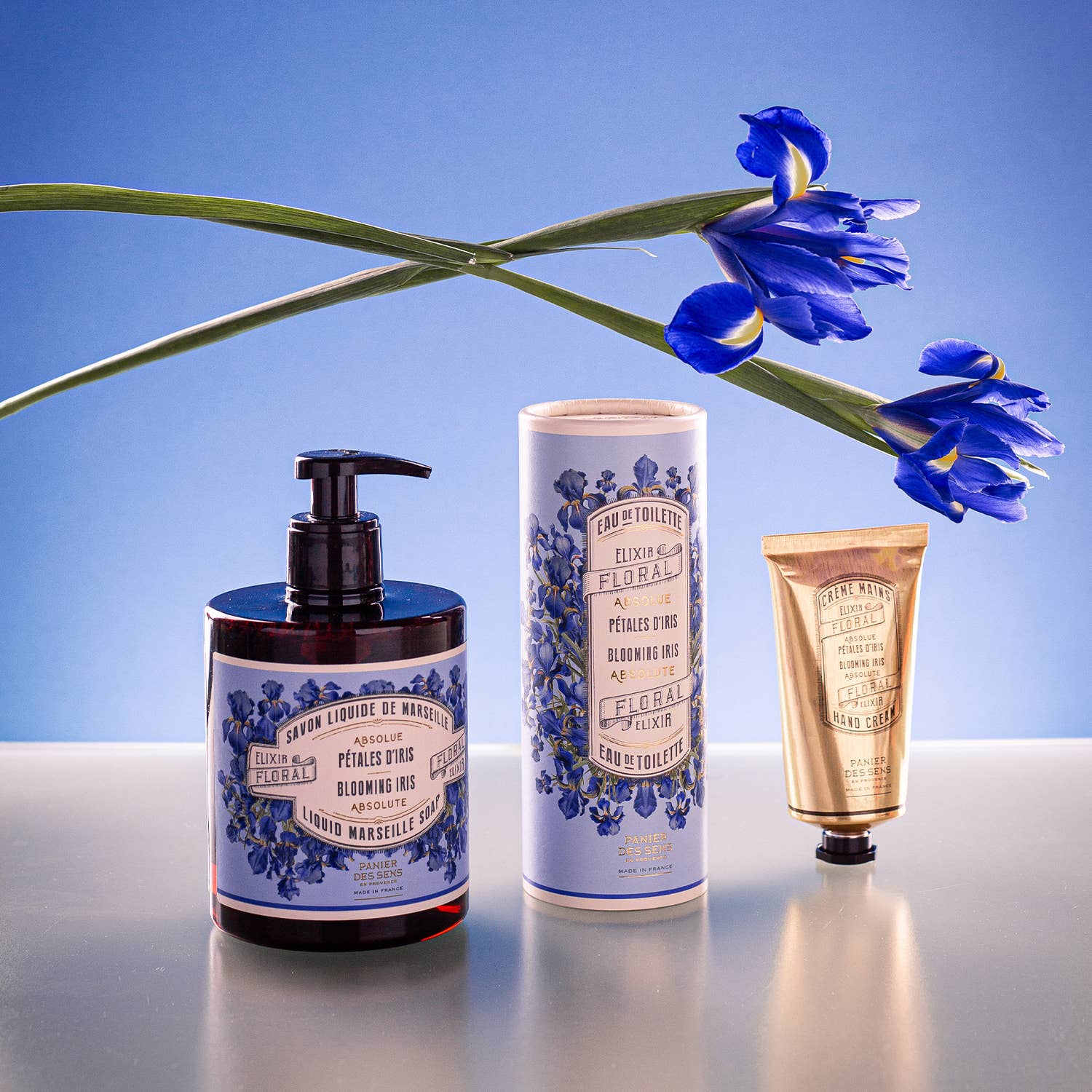 Panier des Sens – Flytende Marseille-såpe 500 ml | Iris Petals