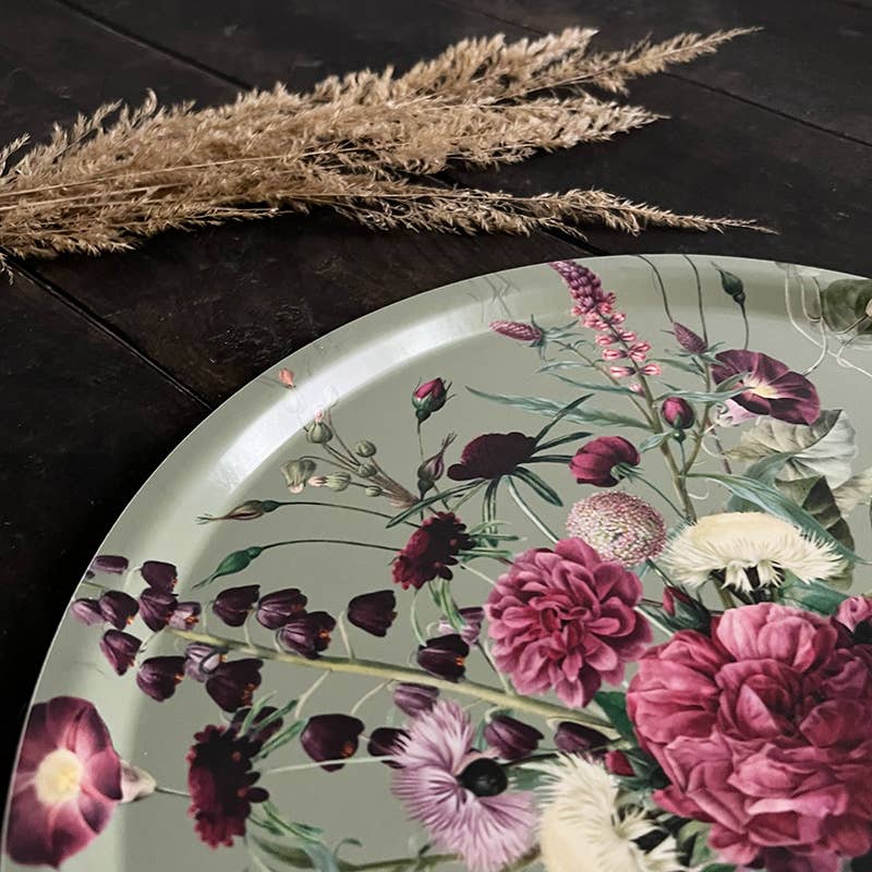 Koustrup & Co – Blossom Flower Garden – Serveringsfat Ø38 cm
