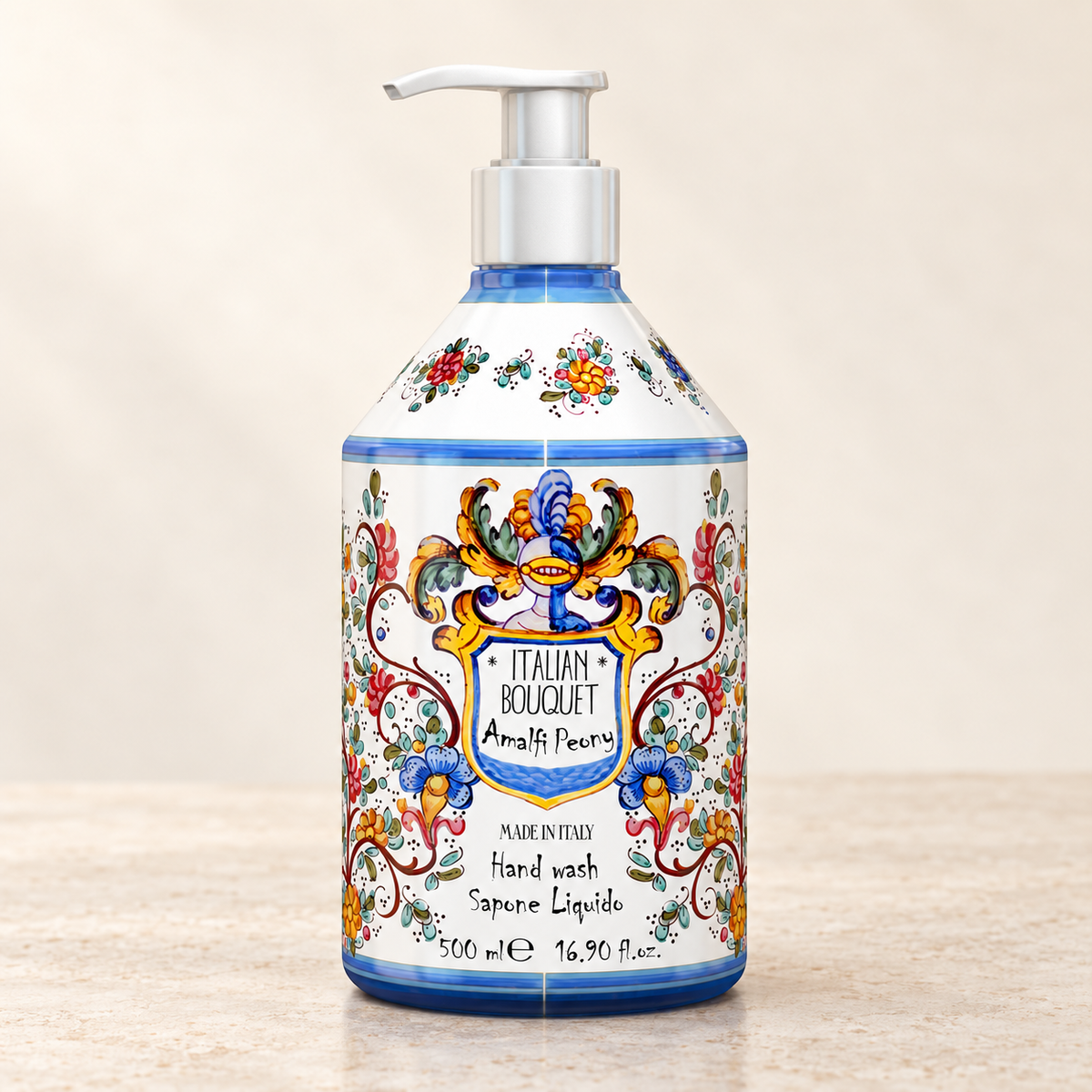 Rudy – Amalfi Peony flytende såpe, 500 ml