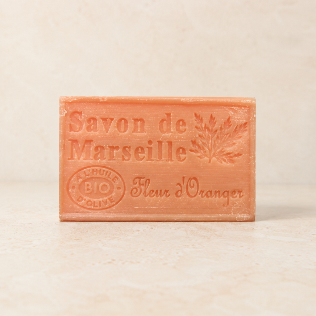 Marseille-såpe 125 g – Appelsinblomst