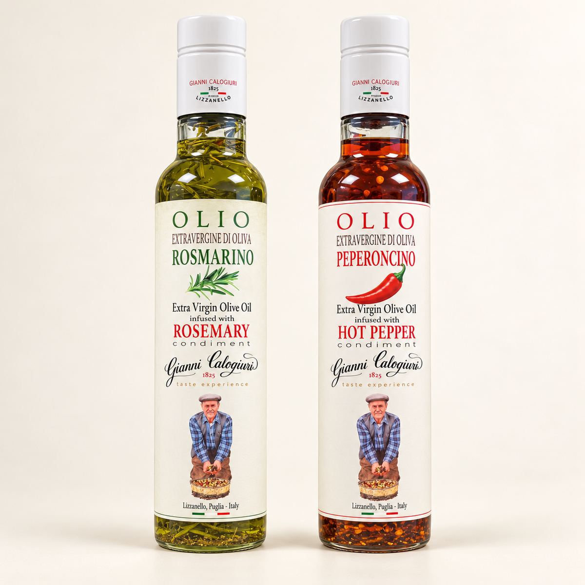 Gianni Calogiuri olivenolje med rosmarin og chili