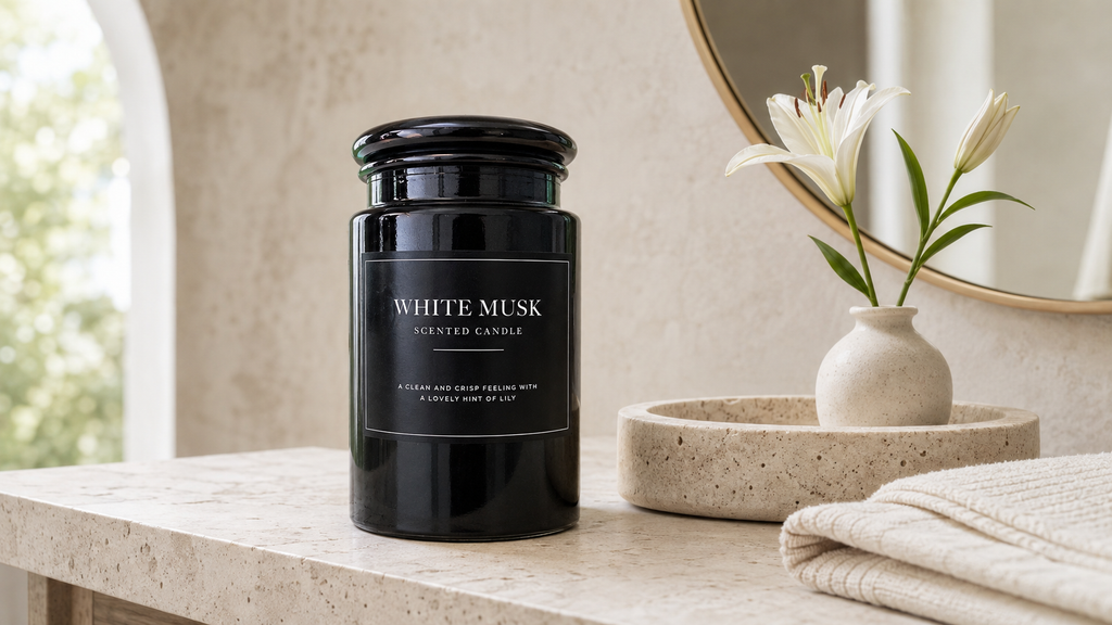 Chic Antique – Lucon duftlys 95timer – White Musk