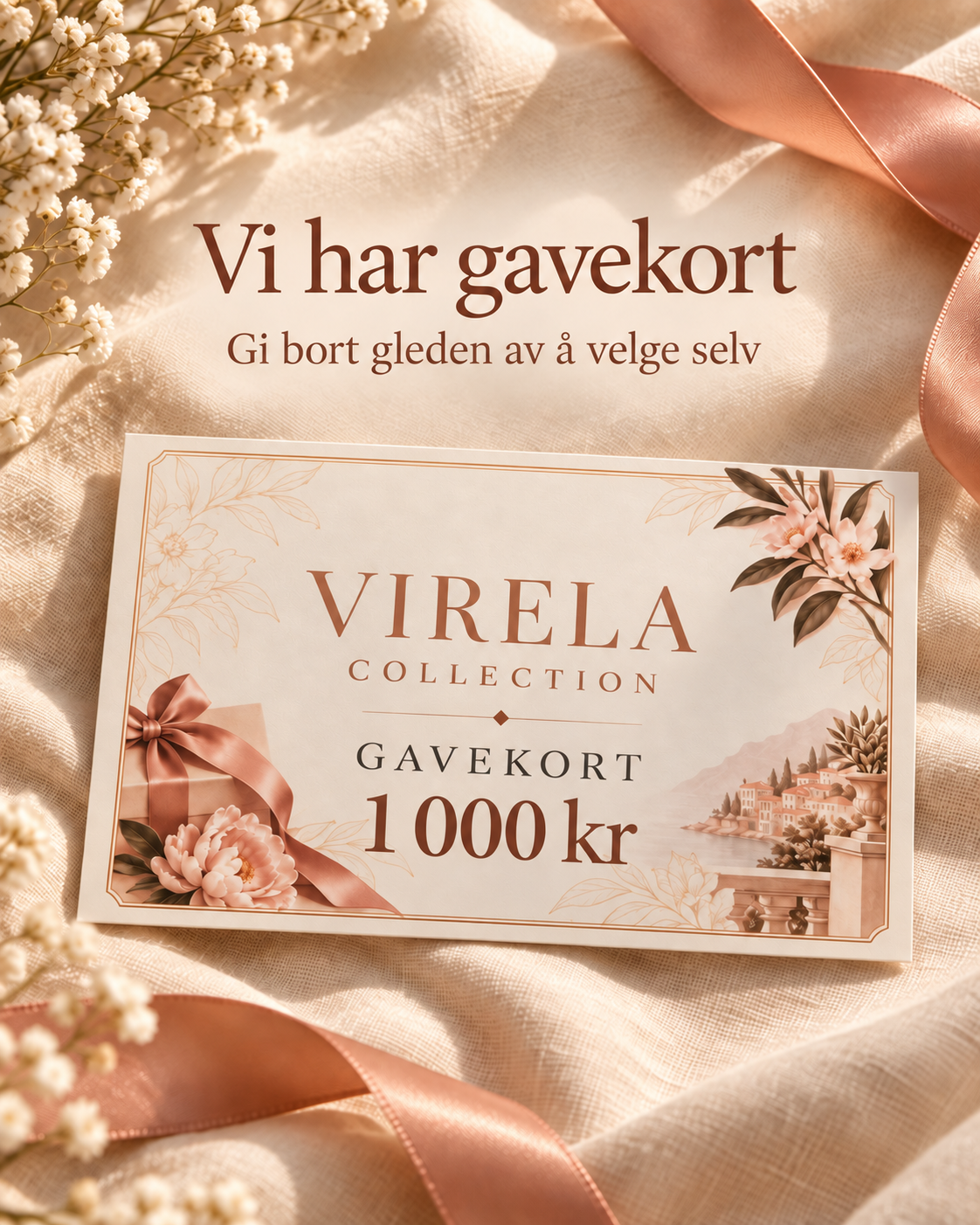 Virela Collection gavekort 1000 kr